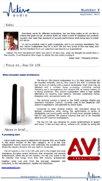 Newsletter&nbsp;Septembre&nbsp;2011